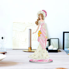 Load image into Gallery viewer, DIY Crystal Diamond Ornament Single Sided Elegant Lady Home Decor (HJBJP04)
