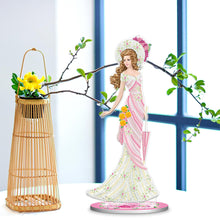 Load image into Gallery viewer, DIY Crystal Diamond Ornament Single Sided Elegant Lady Home Decor (HJBJP04)
