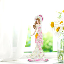 Load image into Gallery viewer, DIY Crystal Diamond Ornament Single Sided Elegant Lady Home Decor (HJBJP04)
