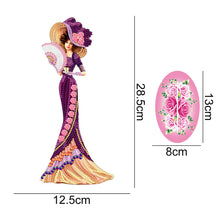 Load image into Gallery viewer, DIY Crystal Diamond Ornament Single Sided Elegant Lady Home Decor (HJBJP05)
