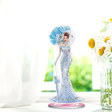 Load image into Gallery viewer, DIY Crystal Diamond Ornament Single Sided Elegant Lady Home Decor (HJBJP06)
