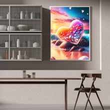 Load image into Gallery viewer, Diamond Painting - Full Round - beach rainbow stone (30*40CM)
