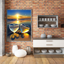 Load image into Gallery viewer, Diamond Painting - Full Round - beach rainbow stone (30*40CM)
