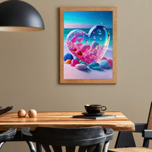 Load image into Gallery viewer, Diamond Painting - Full Round - beach rainbow stone (30*40CM)
