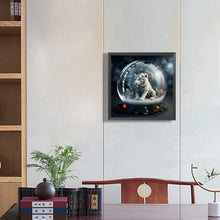 Load image into Gallery viewer, Diamond Painting - Full Round - 12 Zodiac Crystal Ball Tiger (30*30CM)
