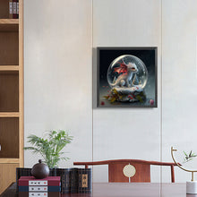 Load image into Gallery viewer, Diamond Painting - Full Round - 12 Zodiac Crystal Ball Dragon (30*30CM)
