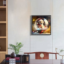 Load image into Gallery viewer, Diamond Painting - Full Round - 12 Zodiac Dogs in Crystal Ball (30*30CM)
