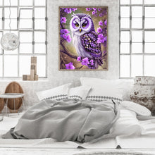 Load image into Gallery viewer, Diamond Painting - Full Round - owl (30*40CM)
