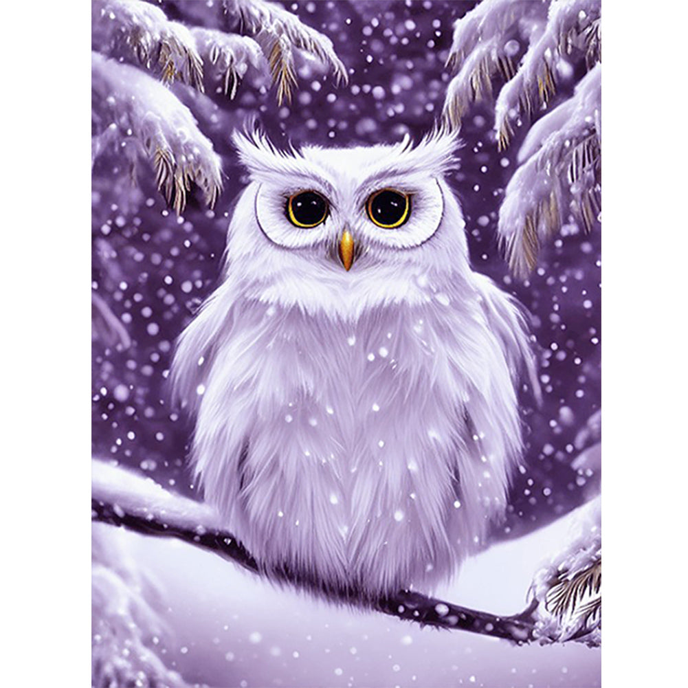 Diamond Painting - Full Round - owl (30*40CM)