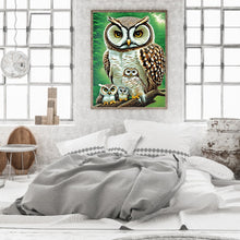 Load image into Gallery viewer, Diamond Painting - Full Round - owl (30*40CM)
