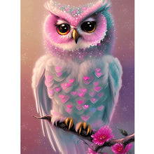 Load image into Gallery viewer, Diamond Painting - Full Round - owl (30*40CM)
