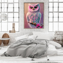 Load image into Gallery viewer, Diamond Painting - Full Round - owl (30*40CM)
