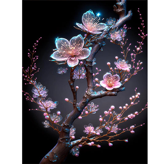Diamond Painting - Full Round - fantasy cherry tree (30*40CM)