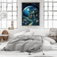 Load image into Gallery viewer, Diamond Painting - Full Round - stone road under the moon (30*40CM)
