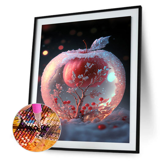 Diamond Painting - Full Round - Dream Snowflake Apple (30*40CM)