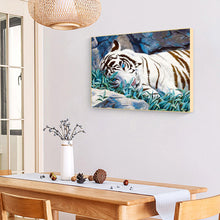 Load image into Gallery viewer, Diamond Painting - Full Round - rhino in water (40*30CM)
