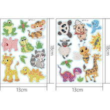 Load image into Gallery viewer, 2pcs Crystal Diamond Sticker Cute DIY for Kids Adult Gift Rewards (BT171)
