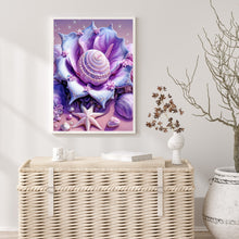 Load image into Gallery viewer, Diamond Painting - Full Round - purple shell (30*40CM)
