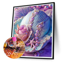 Load image into Gallery viewer, Diamond Painting - Full Round - purple shell (30*40CM)
