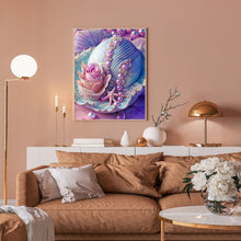 Load image into Gallery viewer, Diamond Painting - Full Round - purple shell (30*40CM)
