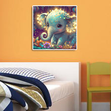 Load image into Gallery viewer, Diamond Painting - Full Round - elephant (30*30CM)
