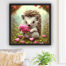 Load image into Gallery viewer, Diamond Painting - Full Round - hedgehog (30*30CM)
