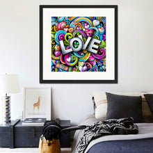 Load image into Gallery viewer, Diamond Painting - Full Round - full of love (30*30CM)
