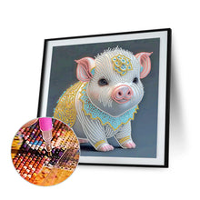 Load image into Gallery viewer, Diamond Painting - Partial Special Shaped - Chinese Zodiac - Pig (30*30CM)

