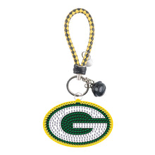 Load image into Gallery viewer, DIY Gem Keychains Double Sided Rugby Badge Craft Hanging Ornament (YS159)
