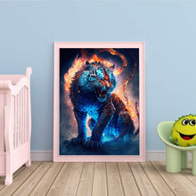 Load image into Gallery viewer, Diamond Painting - Full Round - Magic version of the zodiac tiger (30*40CM)
