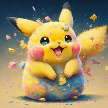 Load image into Gallery viewer, Diamond Painting - Full Round - pikachu (30*30CM)
