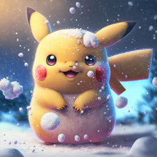 Load image into Gallery viewer, Diamond Painting - Full Round - pikachu (30*30CM)
