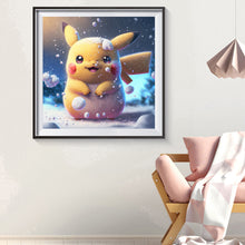 Load image into Gallery viewer, Diamond Painting - Full Round - pikachu (30*30CM)
