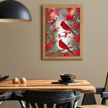 Load image into Gallery viewer, Diamond Painting - Full Square - cardinal bird (30*40CM)
