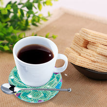 Load image into Gallery viewer, 6/8pcs Anti Slip Coasters with Holder DIY for Tabletop Protection (BD016)
