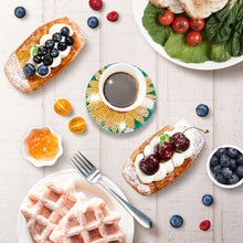 Load image into Gallery viewer, 6/8pcs Anti Slip Coasters with Holder DIY for Tabletop Protection (BD016)
