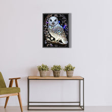 Load image into Gallery viewer, Diamond Painting - Full Round - Luminous Owl (30*40CM)
