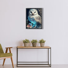 Load image into Gallery viewer, Diamond Painting - Full Round - Luminous Owl (30*40CM)
