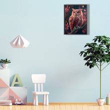 Load image into Gallery viewer, Diamond Painting - Full Round - Luminous Owl (30*40CM)
