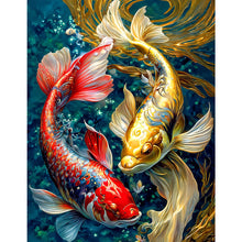Load image into Gallery viewer, Diamond Painting - Full Round - Pisces Koi (30*40CM)
