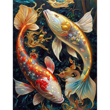 Load image into Gallery viewer, Diamond Painting - Full Round - Pisces Koi (30*40CM)
