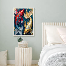 Load image into Gallery viewer, Diamond Painting - Full Round - Pisces Koi (30*40CM)
