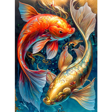 Load image into Gallery viewer, Diamond Painting - Full Round - Pisces Koi (30*40CM)
