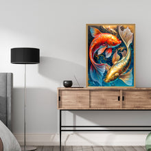 Load image into Gallery viewer, Diamond Painting - Full Round - Pisces Koi (30*40CM)
