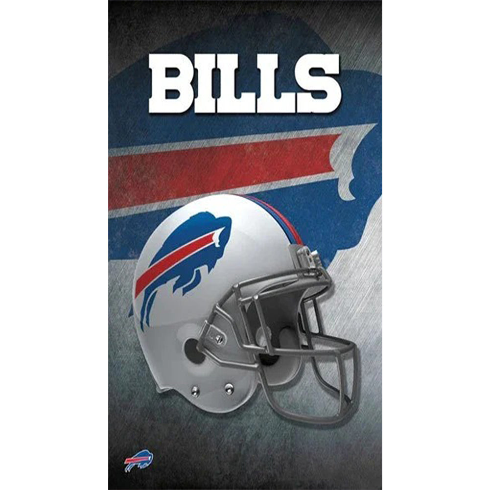 Diamond Painting - Full Round - nfl buffalo bills football team (35*50CM)