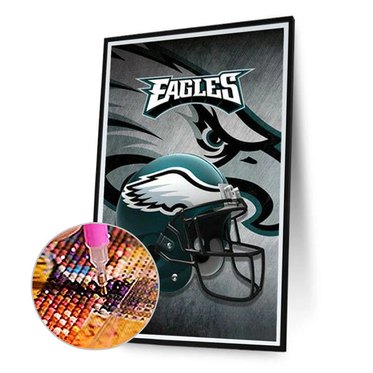 Diamond Painting - Full Round - NFL Philadelphia Eagles football team (35*50CM)