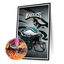 Load image into Gallery viewer, Diamond Painting - Full Round - NFL Philadelphia Eagles football team (35*50CM)
