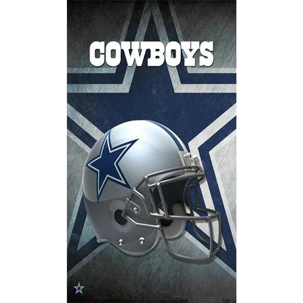 Diamond Painting - Full Round - NFL Dallas Cowboys football team (35*50CM)