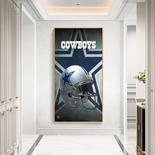 Load image into Gallery viewer, Diamond Painting - Full Round - NFL Dallas Cowboys football team (35*50CM)
