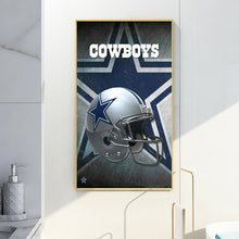 Load image into Gallery viewer, Diamond Painting - Full Round - NFL Dallas Cowboys football team (35*50CM)
